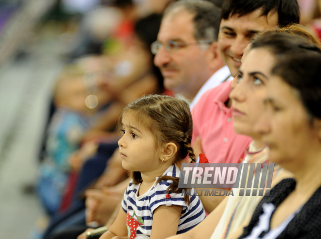 I Avropa Oyunlarında azərbaycanlı gimnastlar akrobatika yarışlarında final mərhələsinə çıxdı. Bakı, Azərbaycan, 17 iyun 2015